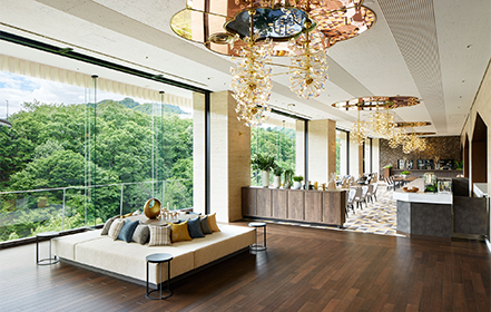 カフェ サンリバー