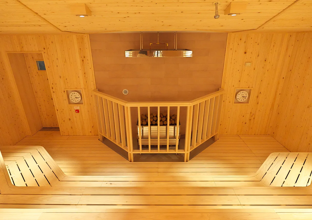 定山渓ビューホテル本館地下1・2F 湯酔郷／ウッディサウナ