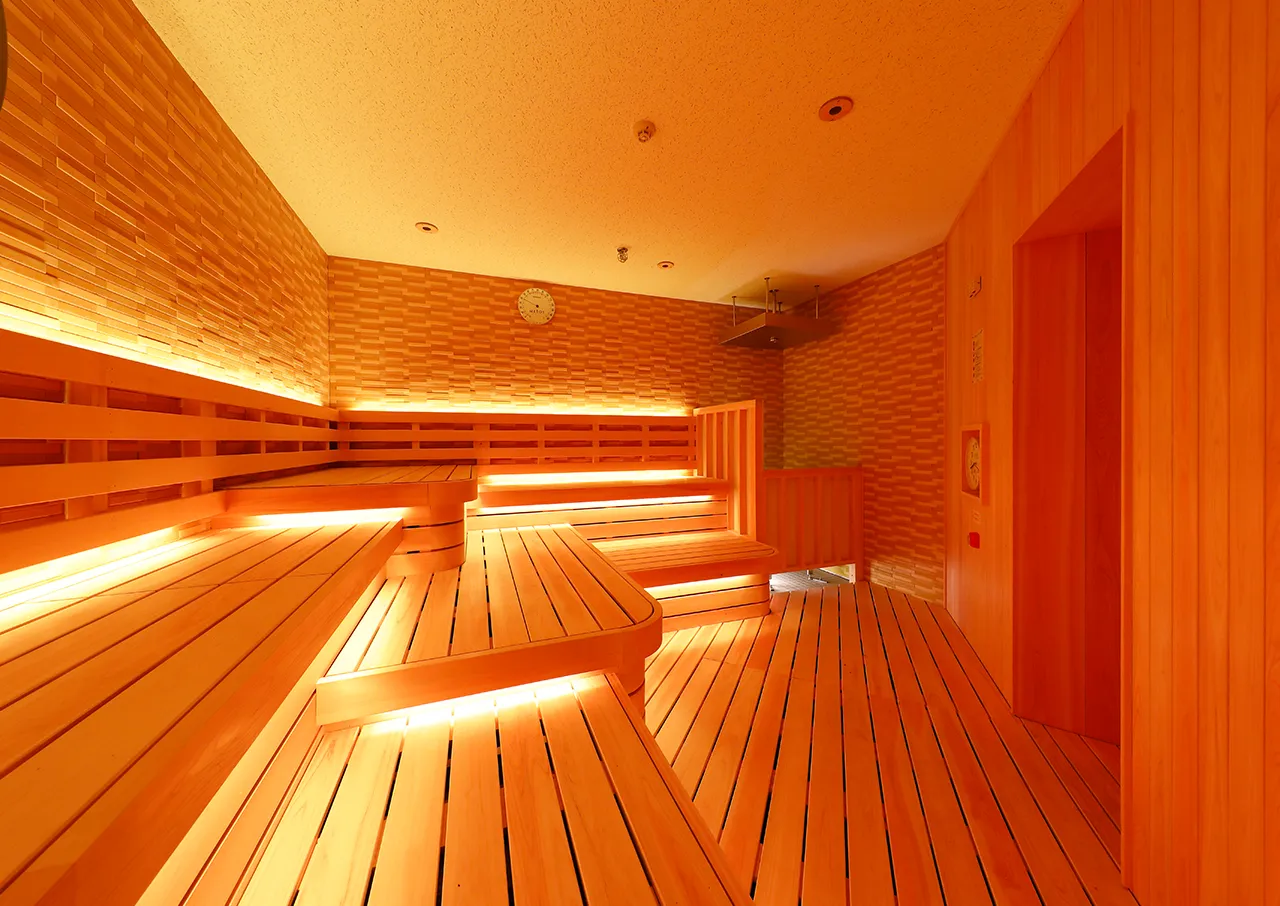 定山渓ビューホテル本館地下1・2F 湯酔郷／イエローサウナ