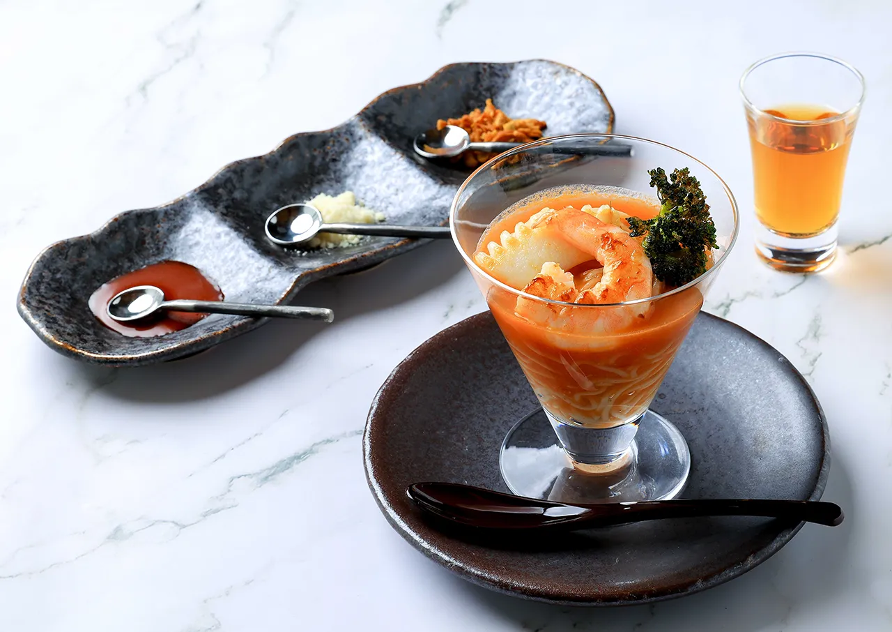 フレンチ懐石／夕食一例