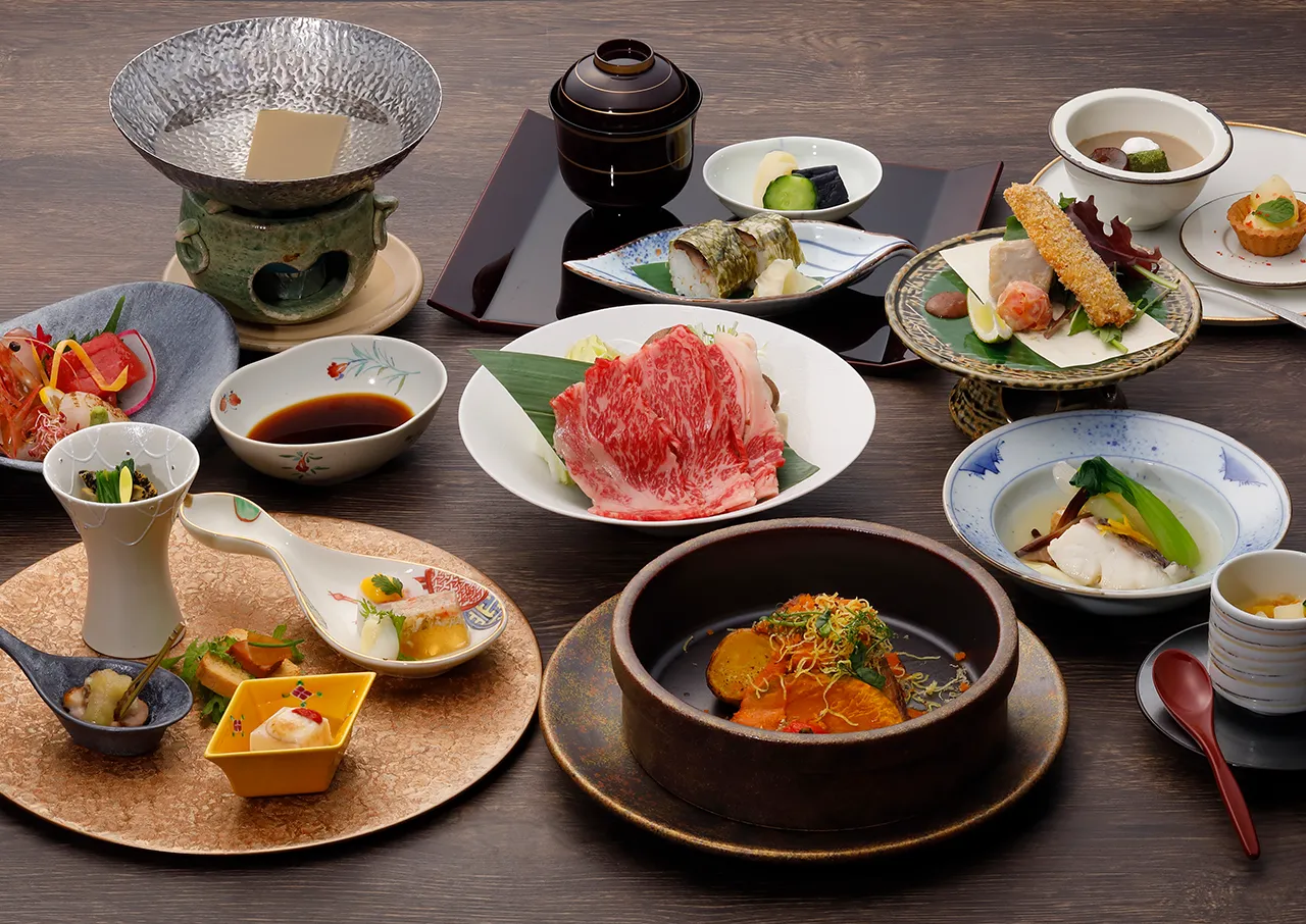 和会席／夕食一例