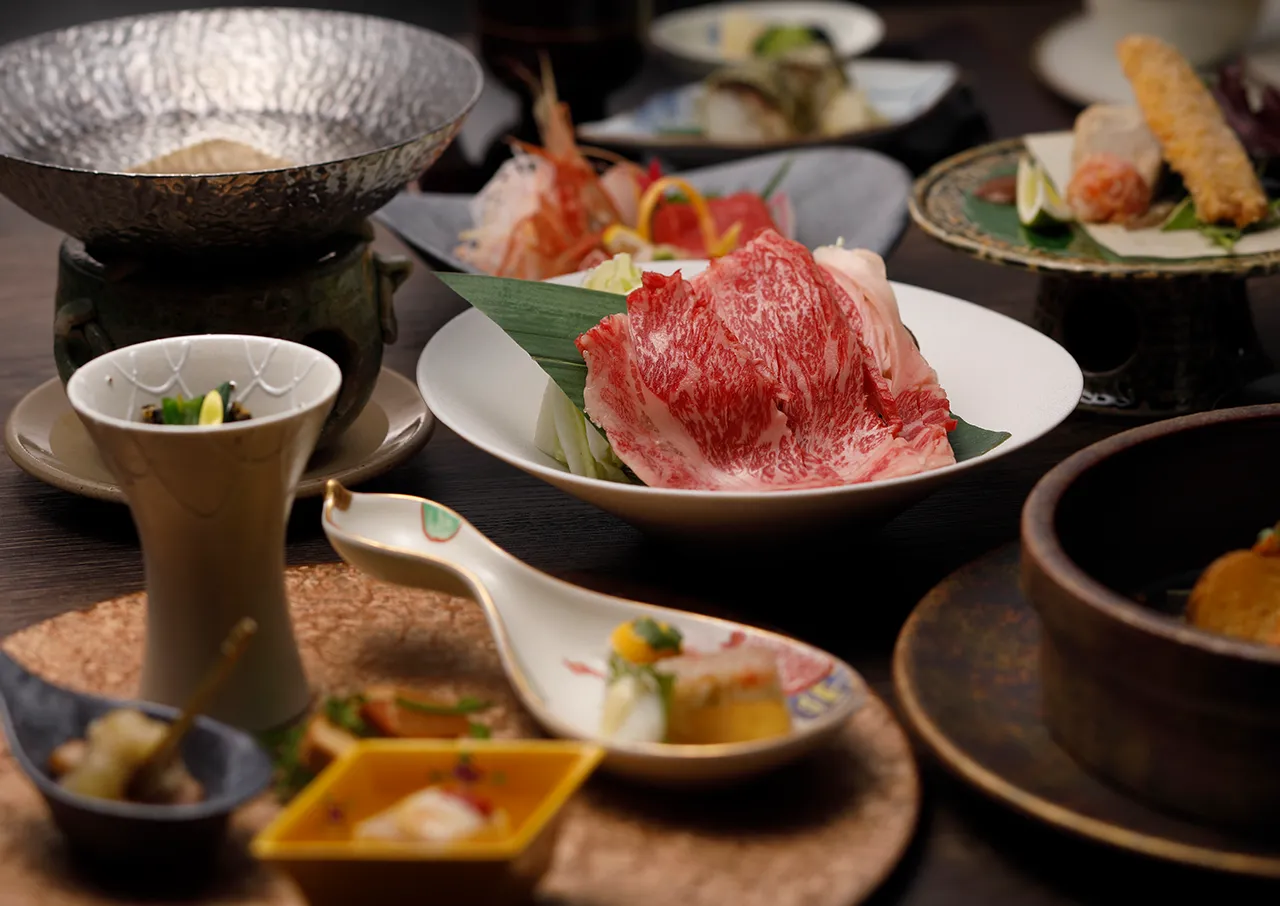 和会席／夕食一例