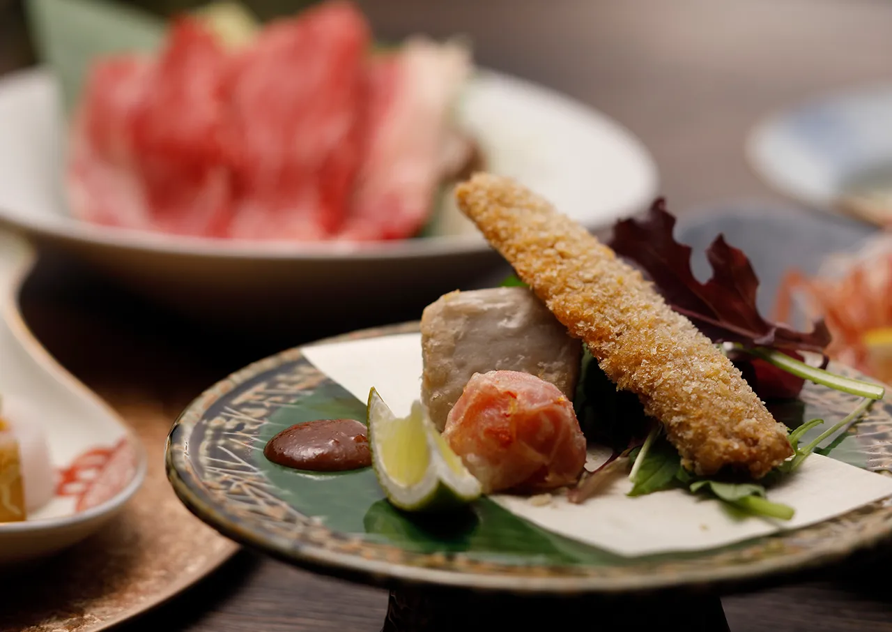 和会席／夕食一例