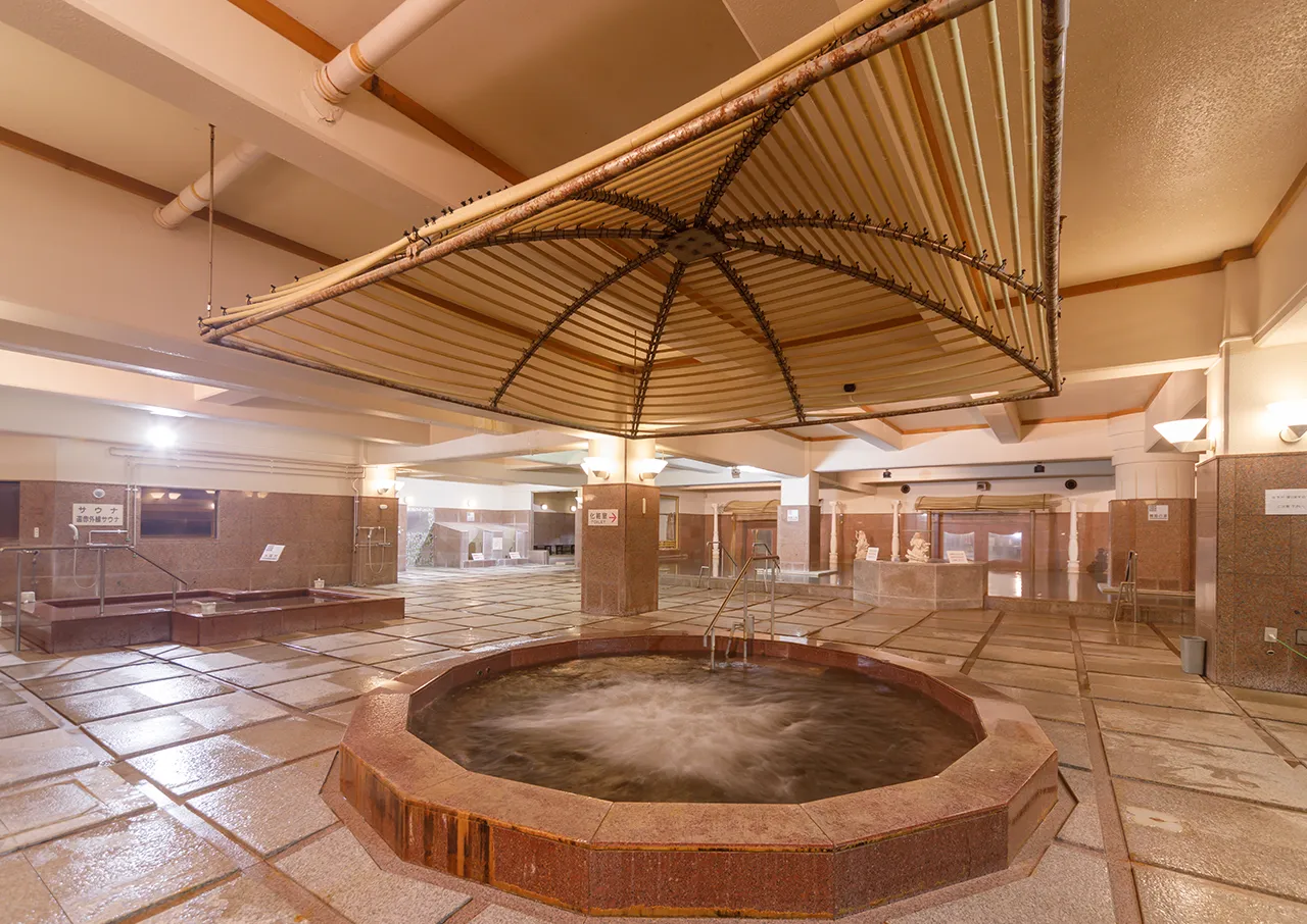 定山渓ビューホテル本館地下1・2F 湯酔郷／大浴場